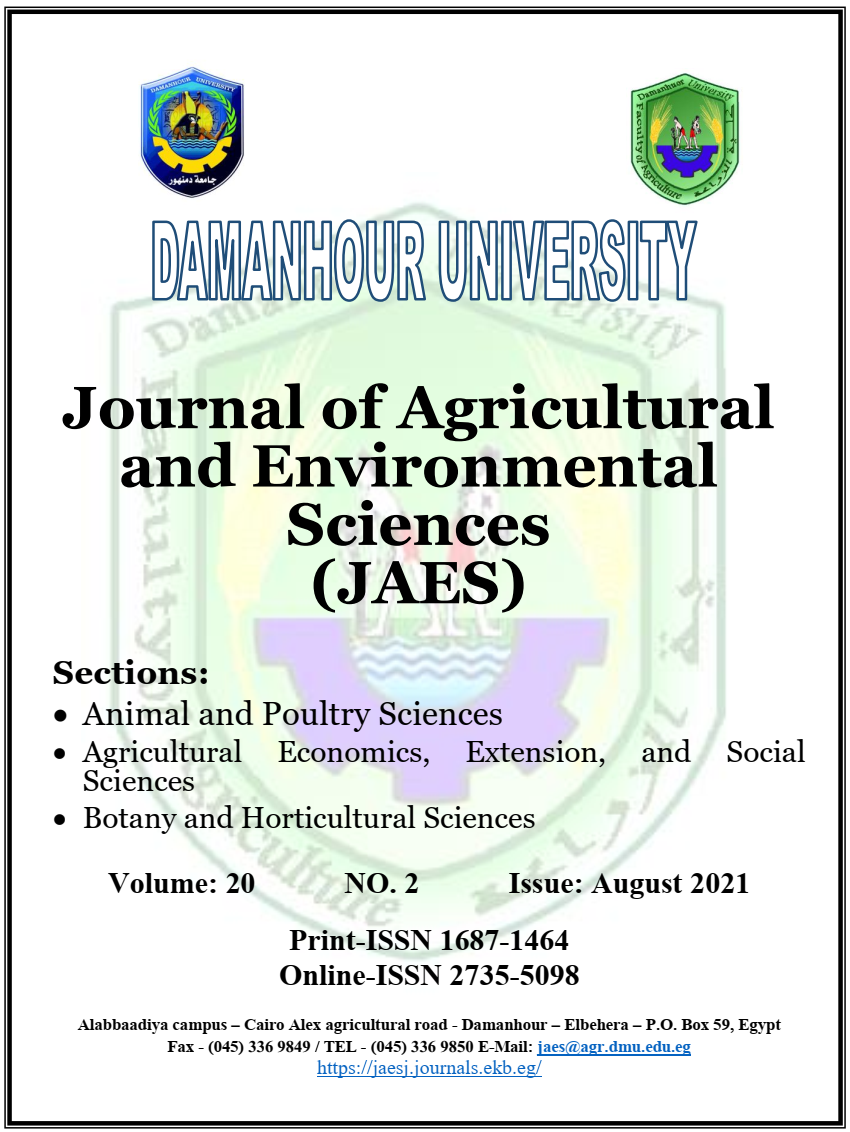 Journal of Agricultural and Environmental Sciences